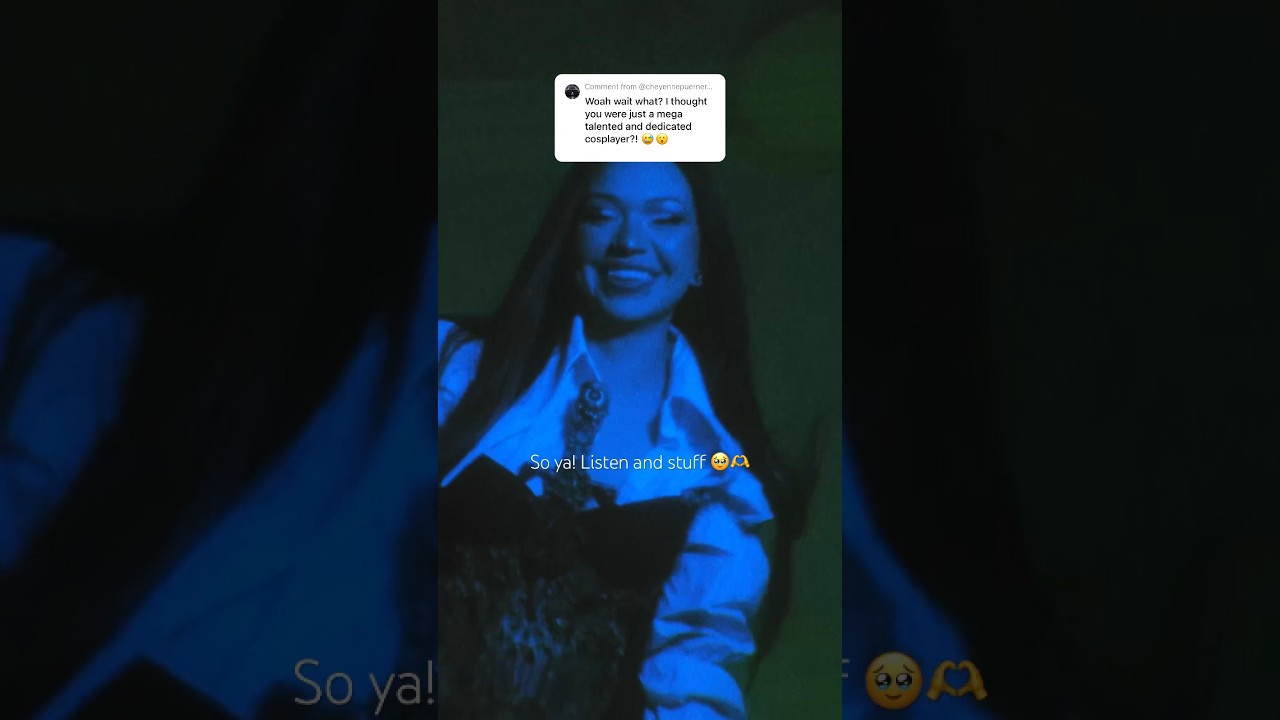 Apparently I should fire the marketing girl 🧐(it’s me,I’m the marketing girl) #cosplay #artist #art