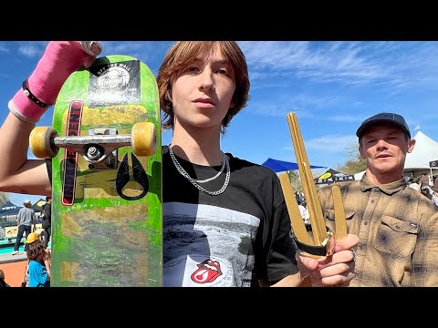 How Did Lazer Crawford Win Cowtown Skateboarding 2023 Phoenix Am Contest…?! | 1st Place Run