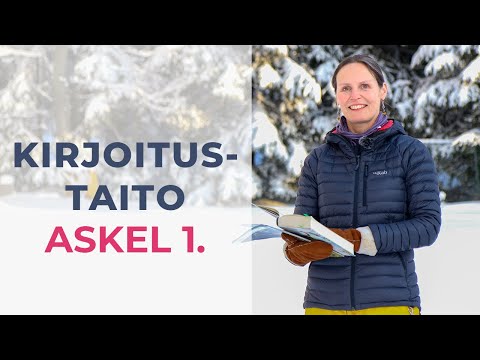 Video: Kuinka Kehittää Kirjoitustaitoa