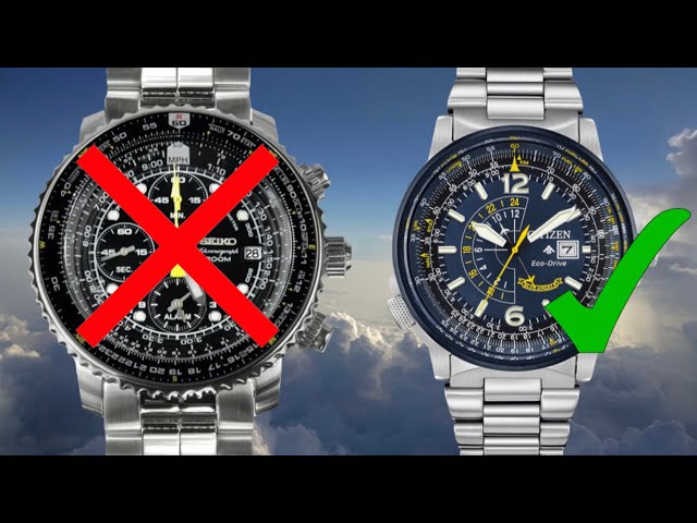 BEST BUDGET Pilot Watches that ARE NOT the Seiko Flightmaster SNA411 -  YouTube