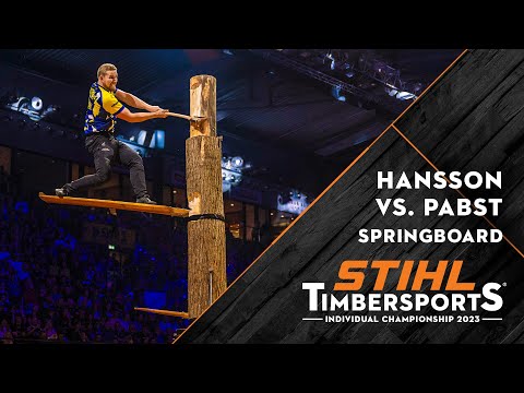 Emil Hansson's Epic Triumph: Dominating the Springboard at STIHL TIMBERSPORTS® World Championship!