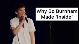 Celebrity Why Bo Burnham Made INSIDE | #shorts Wealth