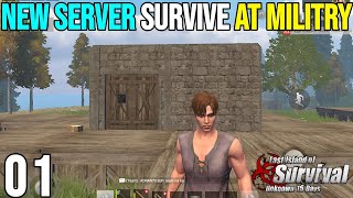 [DAY01] FIRST DAY SURVIVAL AT OIL BASE & MILITARY BASE || EP01|| Last Day Rules Survival Gameplay