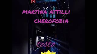 Video thumbnail of "martina attilli||cherofobia testo/tb88"