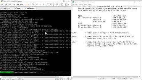 Cara Konfigurasi VPN PPTP Debian 9   | Linux Environment