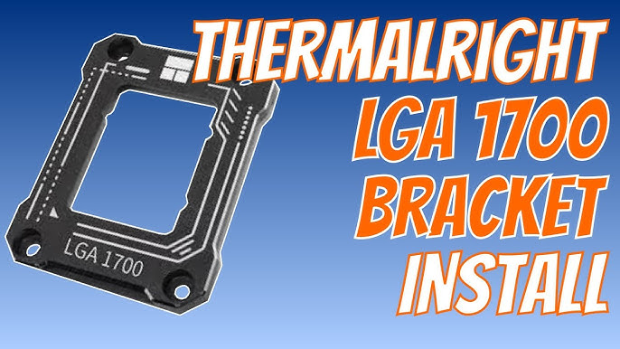  Thermalright Intel 12th/13th Generation LGA1700 Anti-Bending  Buckle, Curved Pressure Plate,CPU Stress Bending Correction Fixer, Fully  Fitted and Fixed Without Trace Installation (Black) : Electronics