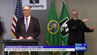 Live: Gov. Inslee update on COVID-19 in Washington