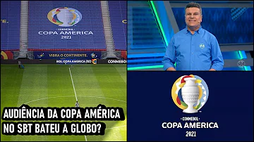 Qual foi a audiência do SBT Copa América?