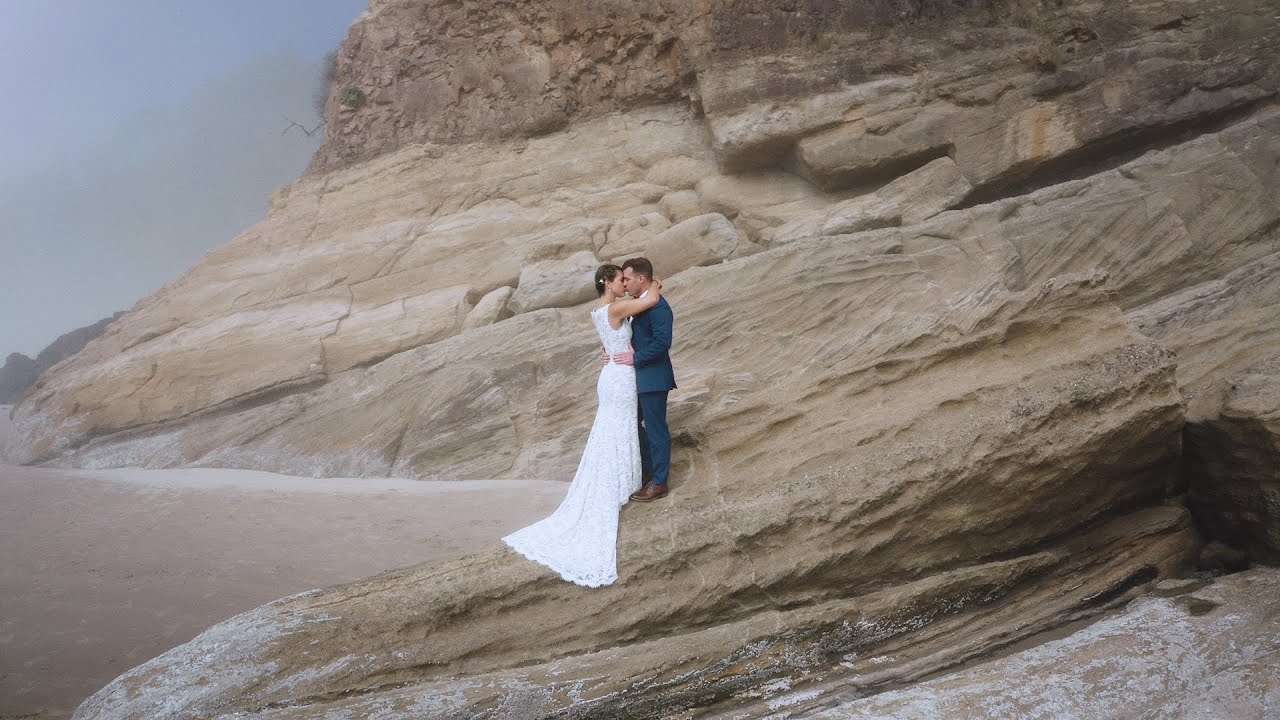 Coastal Oregon Elopement | Filmed on GH5 and Mavic 2 Pro | Concetta Films