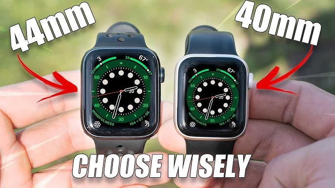Apple Watch SE 2 40MM vs 44MM Review and Comparison - YouTube