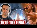 Eden golan reaction  hurricane live  israel second semi final   eurovision 2024