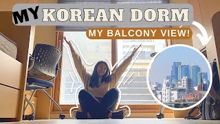 Korean University Move in & Dorm Tour
