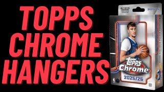 D Speckle Pulled Opening 6 Hangers Of 2025-26 Topps Chrome Basketball