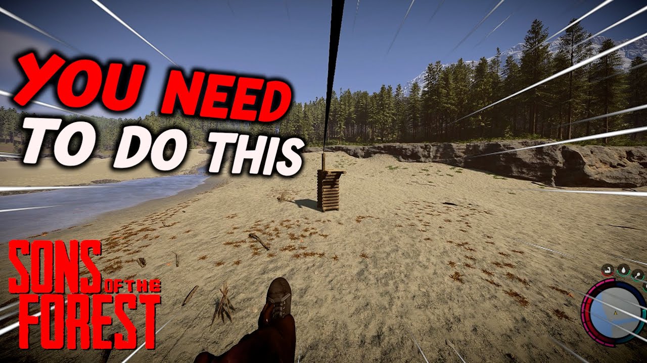 You NEED this Zipline Fast Travel System In Sons Of The Forest - YouTube