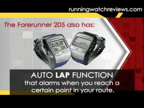 RunningWatchReviews.com - Garmin Forerunner 205 Watch Review