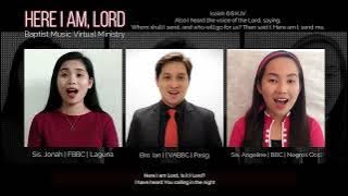 Here I Am, Lord | Baptist Music Virtual Ministry | Trio