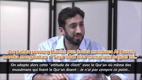 Tafsir Surah Al Baqarah - 1 (Nouman Ali Khan Subtitle Indonesia)