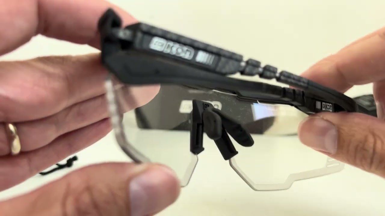 Lunettes Scicon Aeroshade Kunken Carbon mat Photocromic