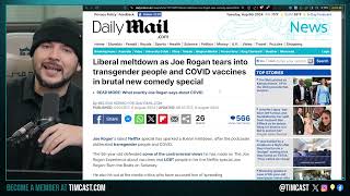 Joe Rogan TRIGGERS Left Over Jokes About Trans People And Vaccines, Leftists DONT UNDERSTAND HUMOR