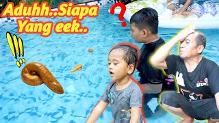 HAH! ADA EEK DI KOLAM RENANG | eybel channel