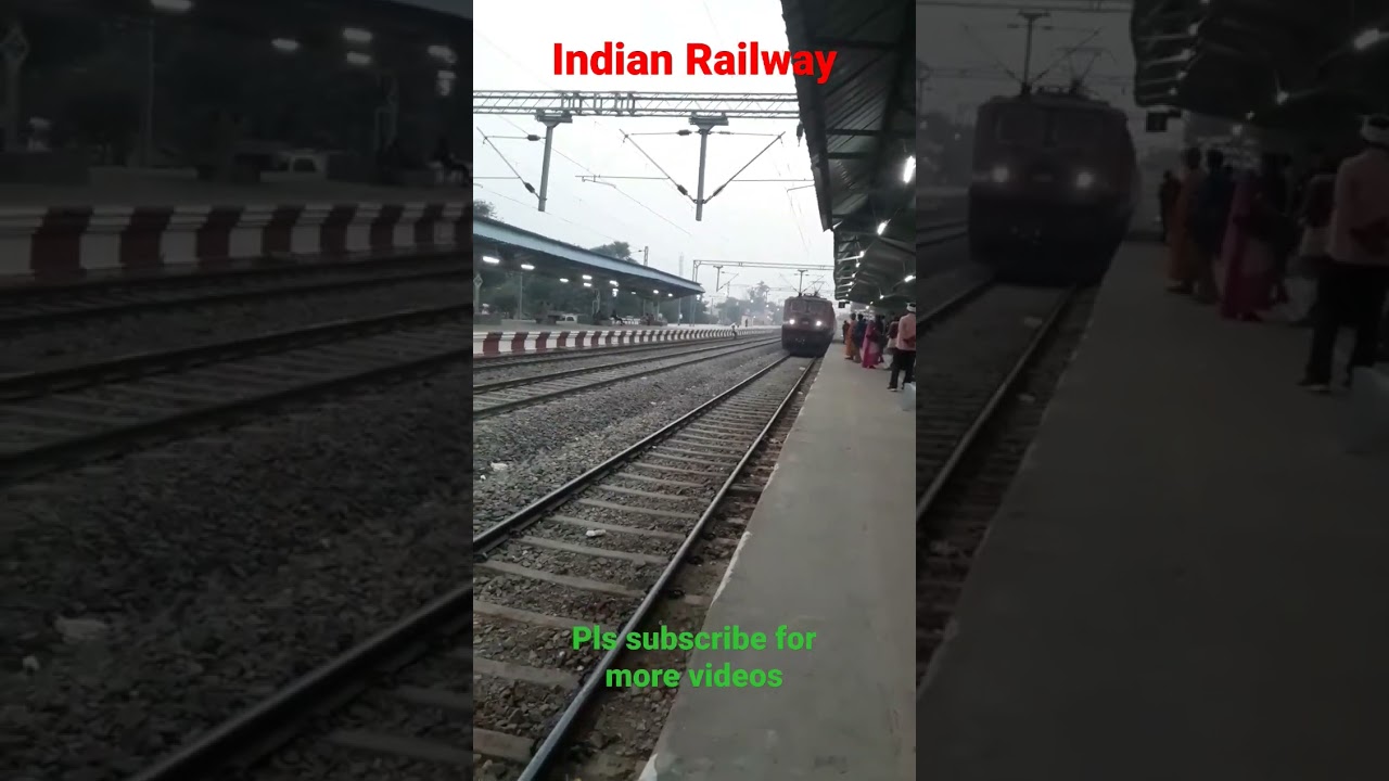 Indian Railway video sarnath station 