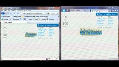 IE 9 Beta vs Firefox 3.6