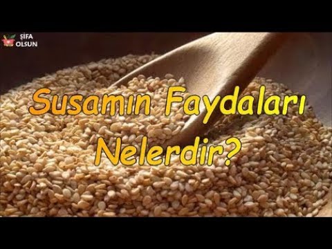 Video: Susam Tohumu Nasıl Tüketilir