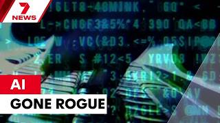 Open AI's worrying admission about rogue AI agents. | 7NEWS