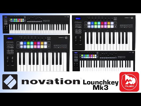Novation Launchkey MK3 - миди-клавиатура на 25, 37, 49 и 61 клавишу