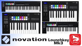 Novation Launchkey MK3 - миди-клавиатура на 25, 37, 49 и 61 клавишу