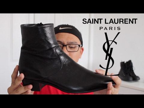 ysl miles boot