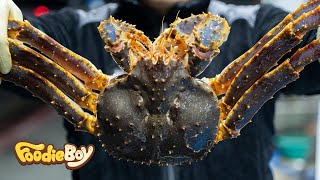 Awesome Food Compilation \/ Steamed Snow Crab, King Crab, Lobster