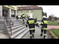 Próbna ewakuacja szkoły - Skrzyszów 10.10.2012