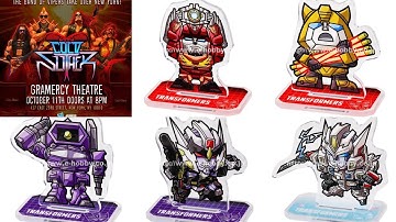New GiJoe Cold Slither concert announced & Transformers Ehobby more acrylic figures stands