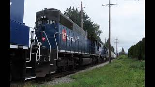 SRY 151 leading the Valley Job East @ 92 ave Crossing in Delta BC.