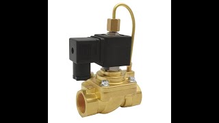 322H35 1/2'' 322H36 3/4'' 40 Bar Parker Type Solenoid Valve High Pressure Normally Open 24VDC 220VAC