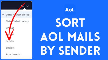 How to Sort AOL Mails by Sender? (2024)