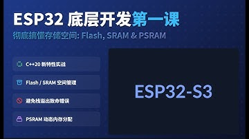 ESP32核心教程 (1)：编译器、存储与内存架构深度解析 #ESP32 #Arduino #嵌入式开发