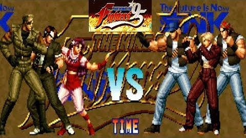 The King of Fighter 95 | Kyo,Heidern,Athena Fight | Old 90s Game | KOF 95 Super Moves Tutorial