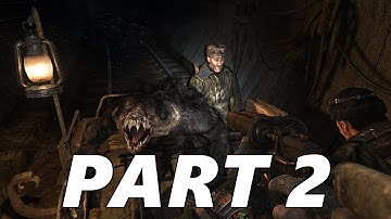 METRO 2033 Walkthrough Part 2 [No Commentary] Full HD Lost tunnels