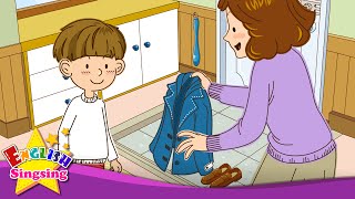 [Imperative sentence] Put on your coat. - Easy Dialogue - English video for Kids