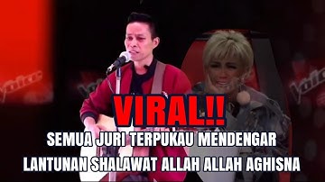 VIRAL!!!SEMUA JURI TERPUKAU MENDENGAR LANTUNAN SHALAWAT ALLAH ALLAH AGHISNA YARASULALLAH
