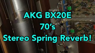 AKG BX20E - 70’s Stereo Spring Reverb