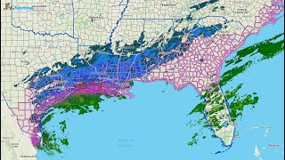 Jan 21, 2025 | Blizzard on the Gulf Coast! Widespread Winter Impacts