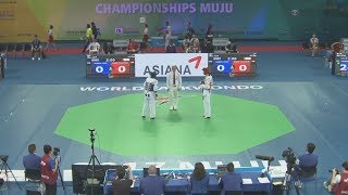 JONES Jade (GBR) vs CHEN Yu-Chua (TPE) W-57kg 2017 World Taekwondo Championships