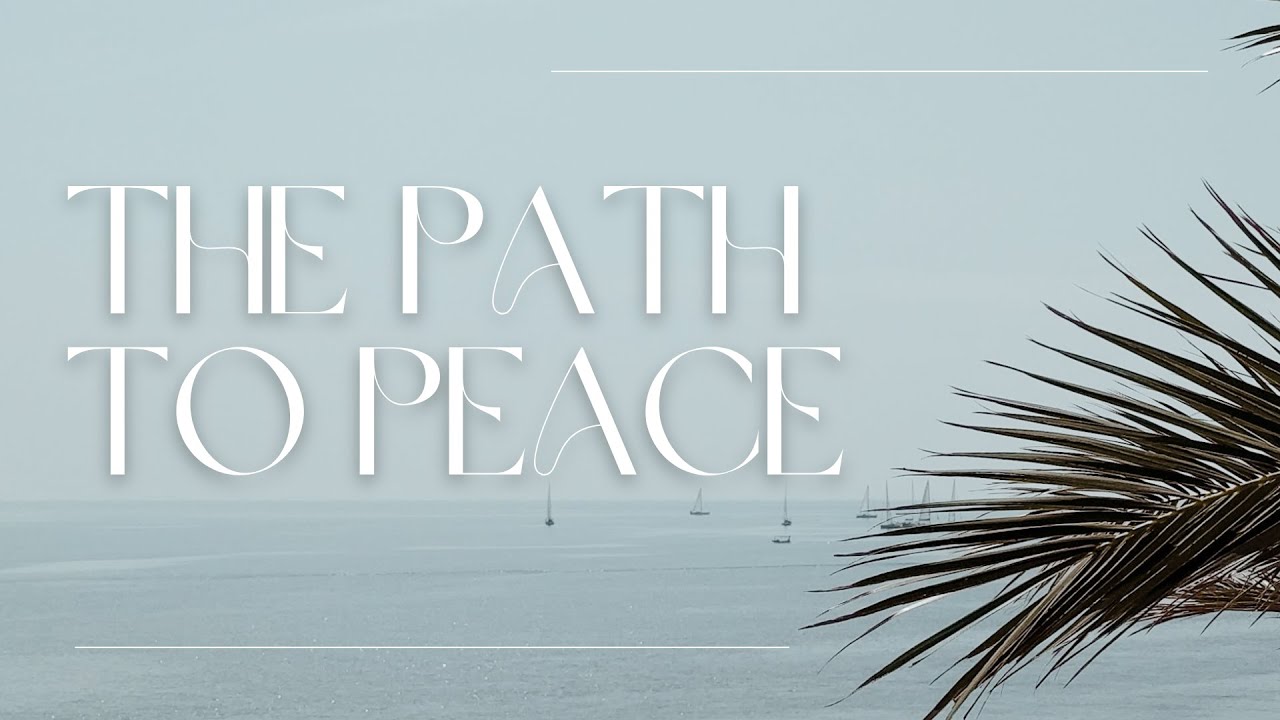 The Path to Peace | Ryan King