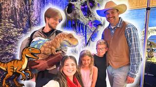 🦖 Cowboy Jack Visits Jurassic Quest!  Giant Dinosaurs Come to Life!