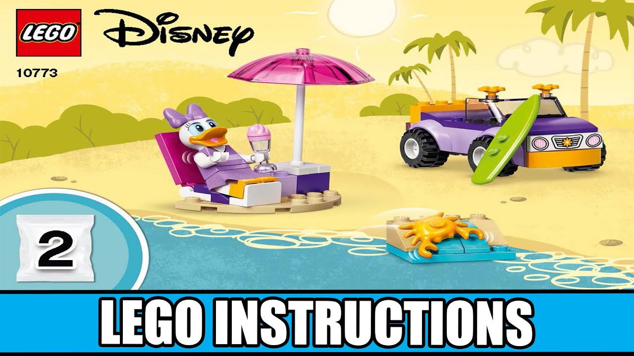 Minnie Mouse's Ice Cream Shop LEGO instructions