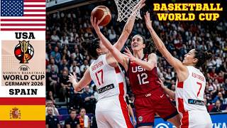 USA vs Spain FULL HIGHLIGHTS | Sep 12, 2026 | FIBA Women's Basketball World Cup