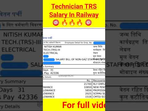 Railway Technician TRS